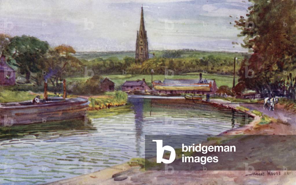 Parbold (colour litho)