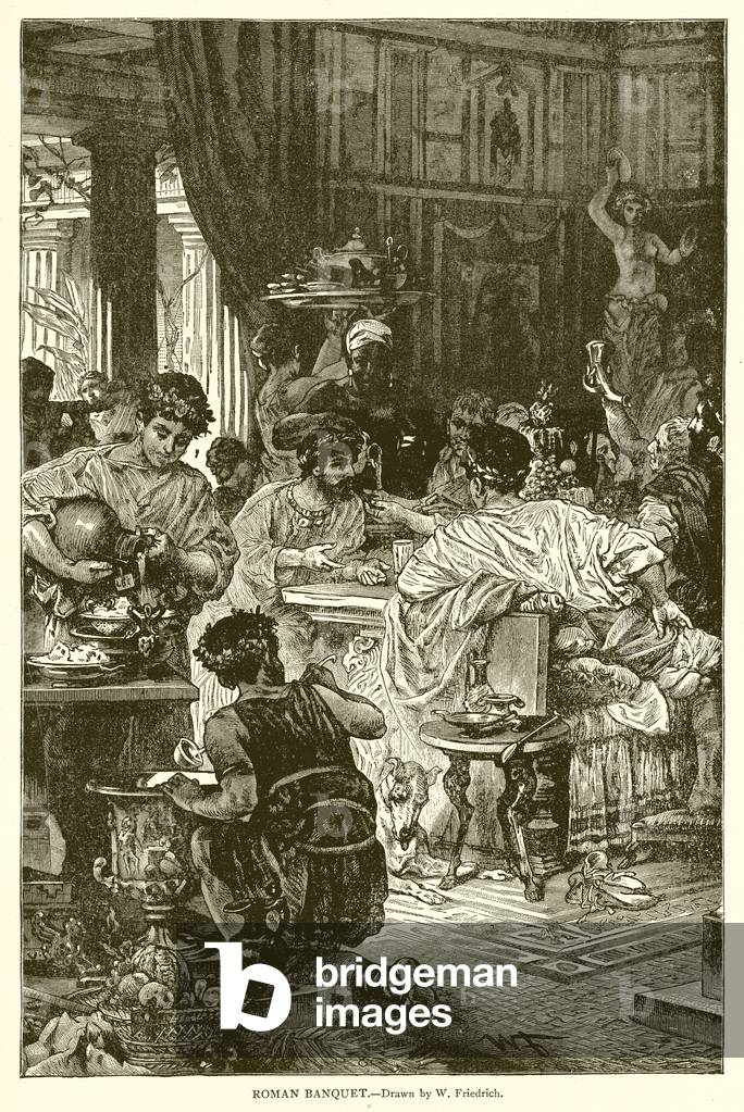 Roman Banquet (engraving)