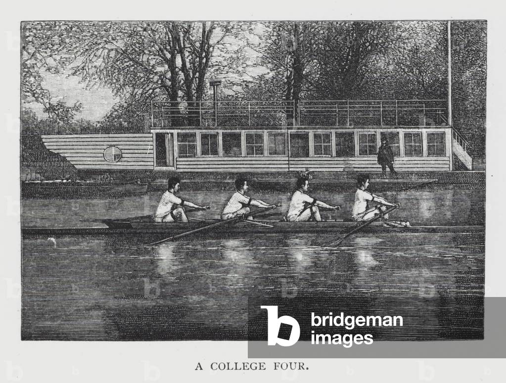 A college four (engraving)