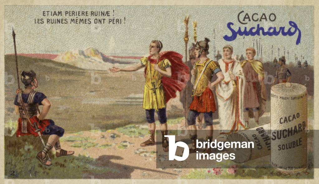 Etiam periere ruinae! (even the ruins have perished!) (chromolitho)