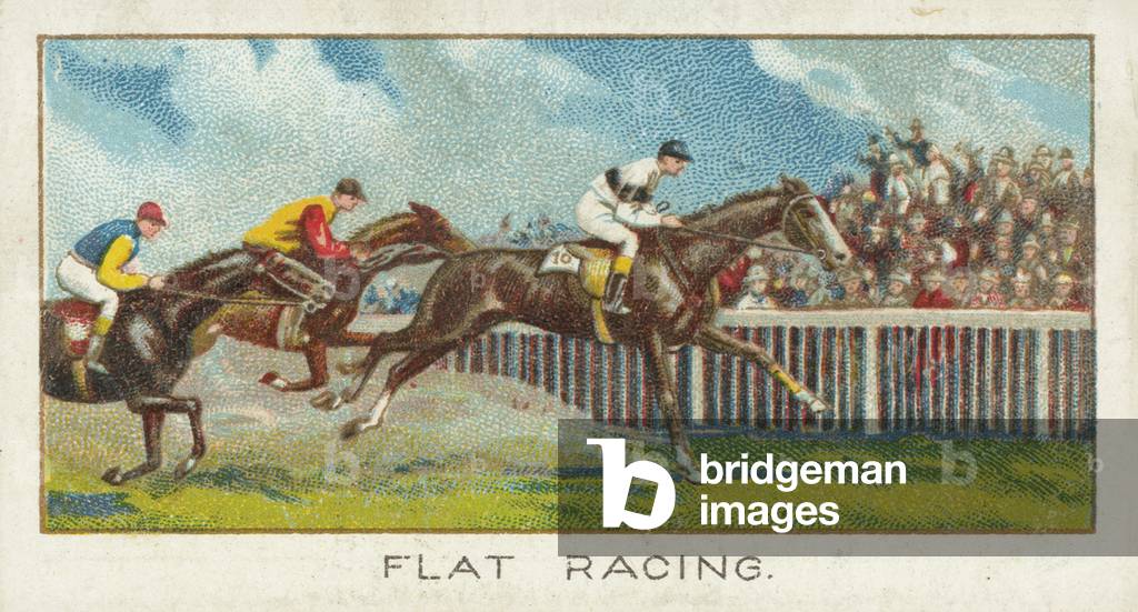 Flat Racing (chromolitho)