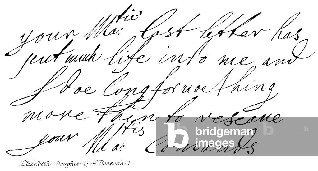 Elizabeth (Daughter Q of Bohemia) (engraving)