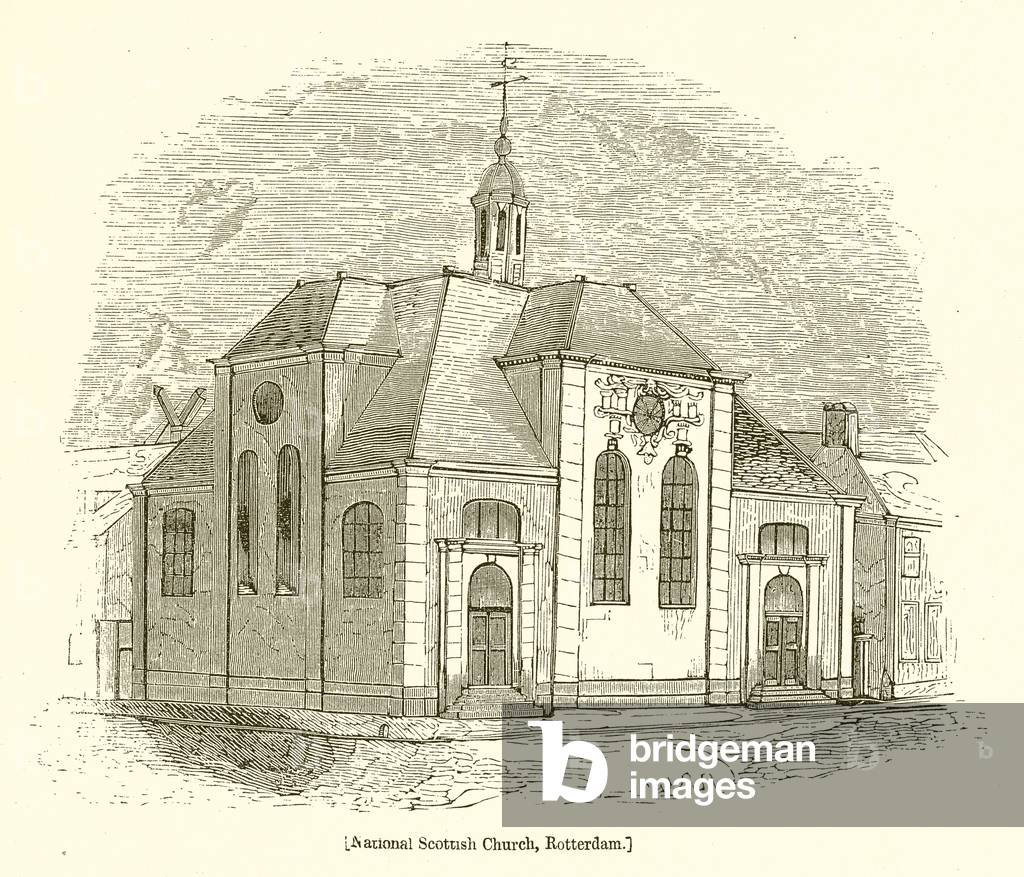 National Scottish Church, Rotterdam (engraving)