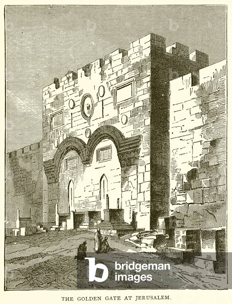 The Golden Gate at Jerusalem (engraving)