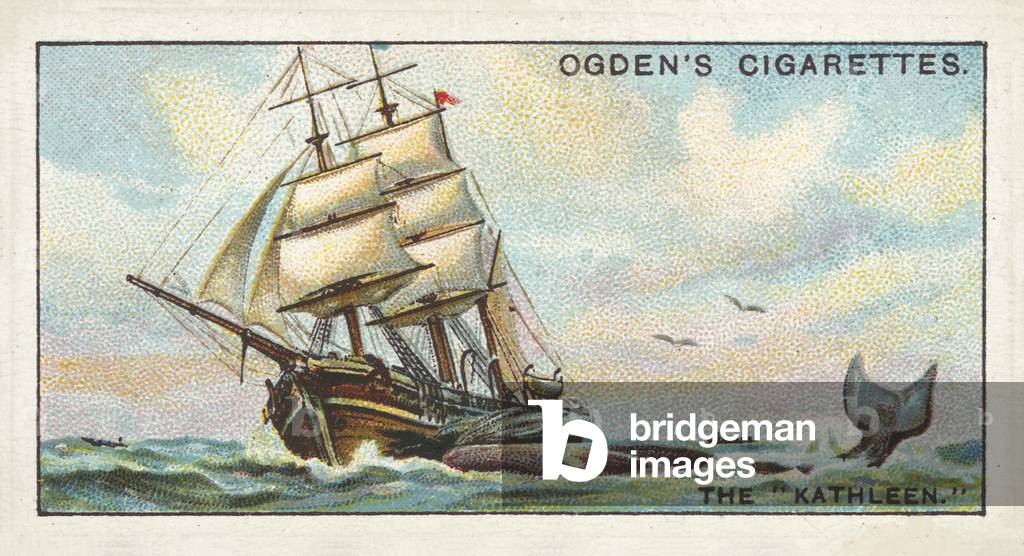 Whaling, The Kathleen (chromolitho)