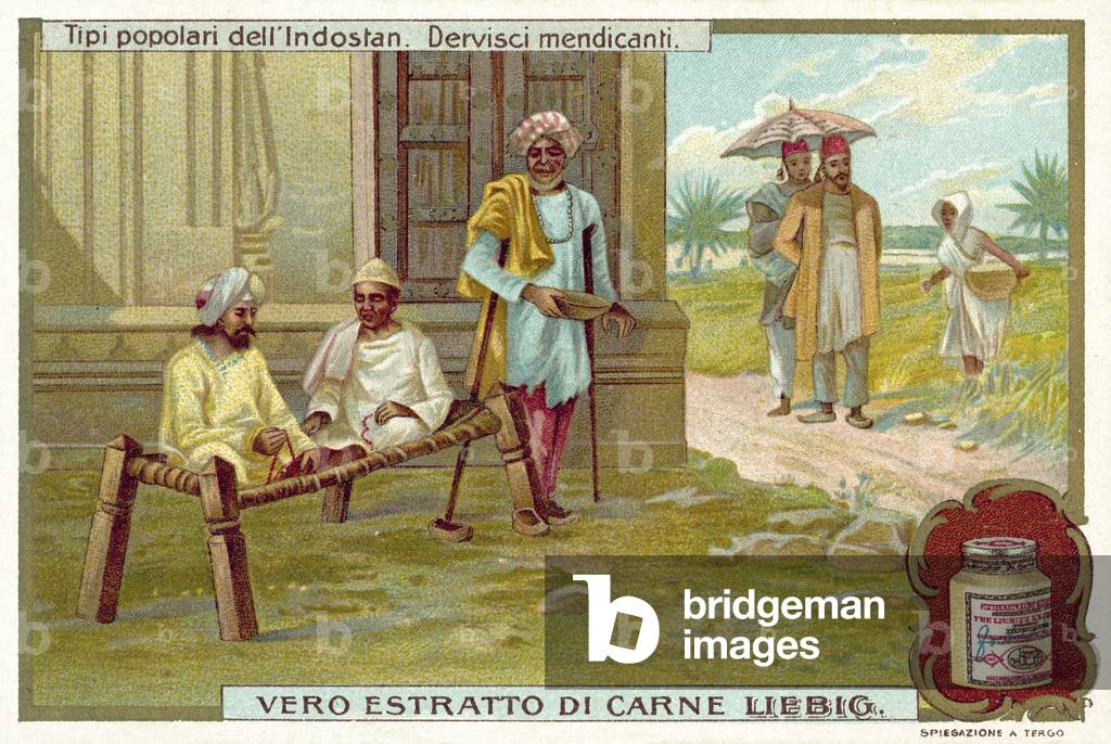 Mendicant Dervishes (chromolitho)