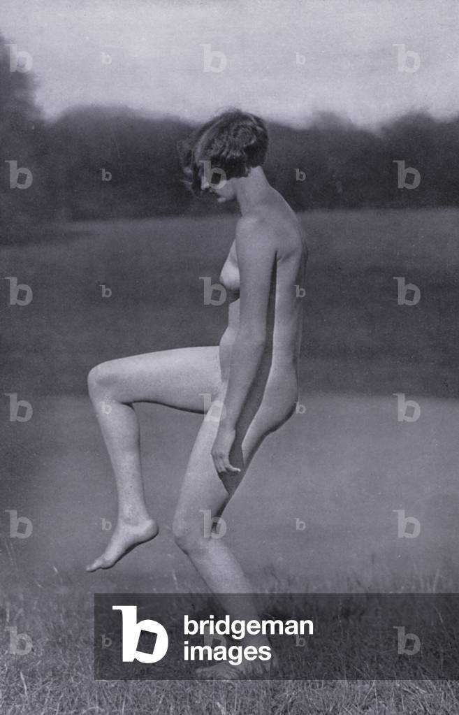 The Body Beautiful, Physical Culture for Women (b/w photo)