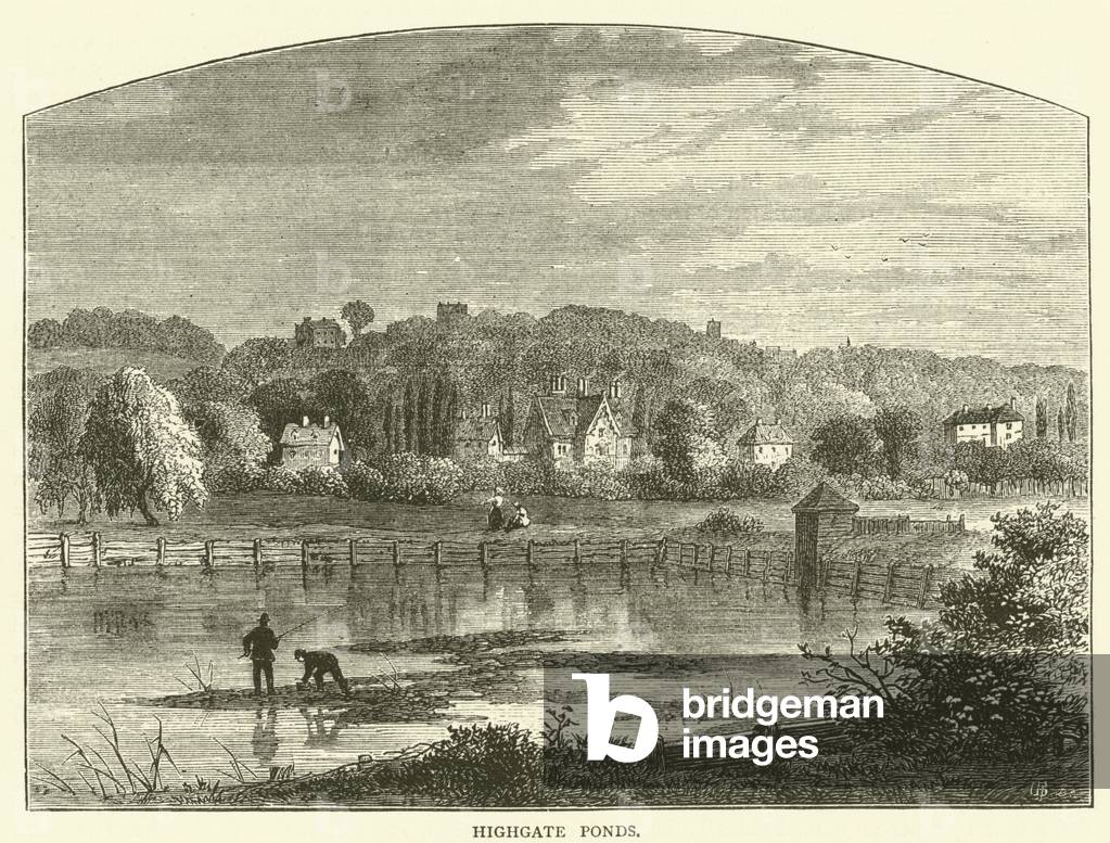 Highgate Ponds (engraving)