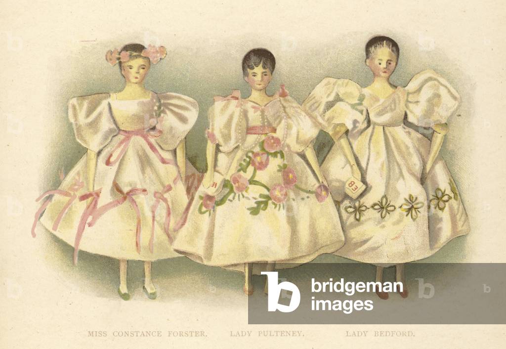 Miss Constance Forster, Lady Pulteney, Lady Bedford (chromolitho)