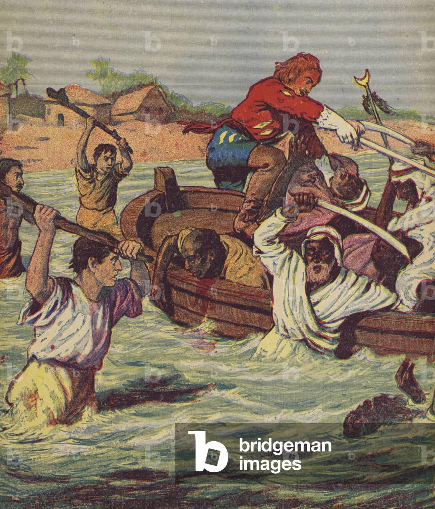 Klaus Störtebeker (colour litho)