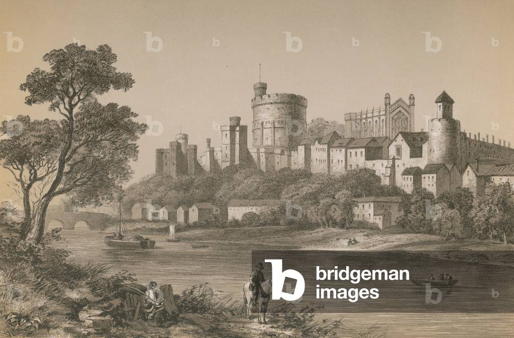 Windsor Castle (chromolitho)