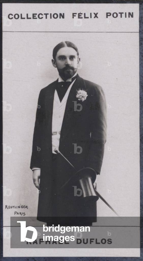 Raphael Duflos (1858) (b/w photo)