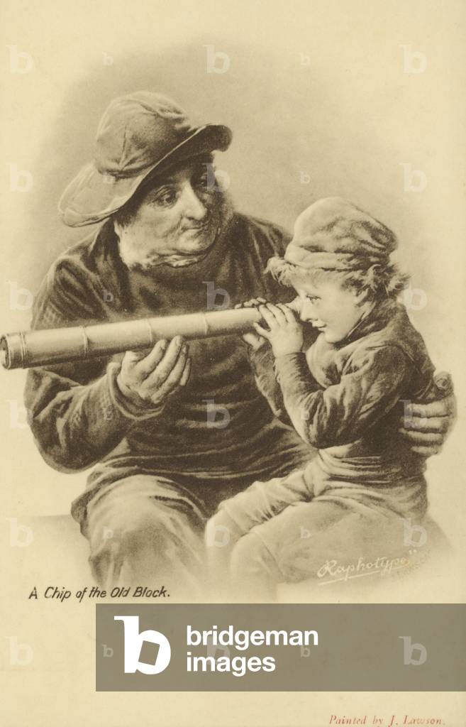 A Chip of the Old Block (litho)