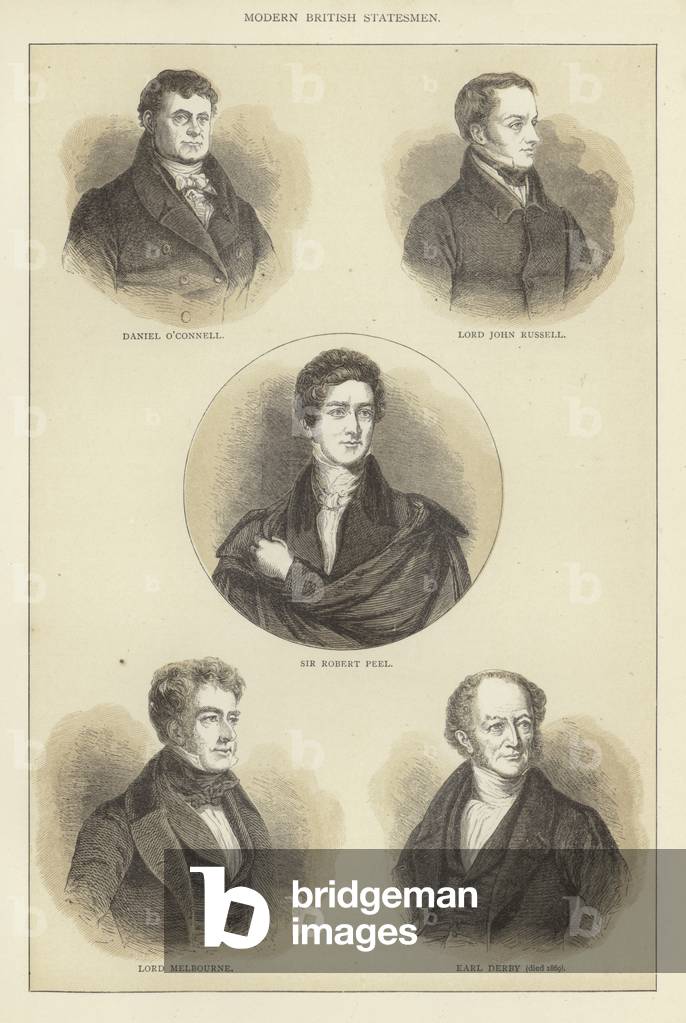 Modern British Statesmen (engraving)