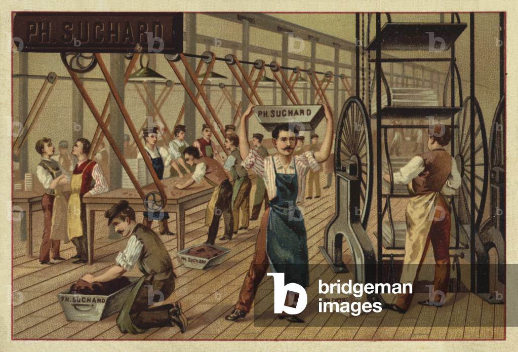Chocolate manufacturing (chromolitho)