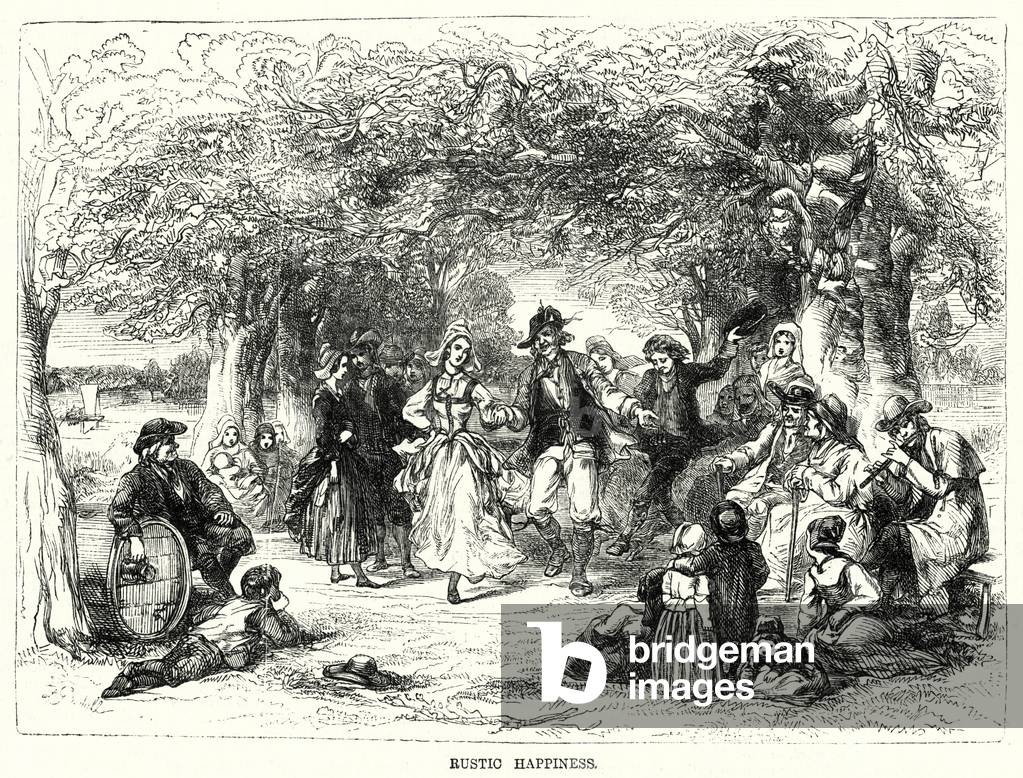 Rustic Happiness (engraving)
