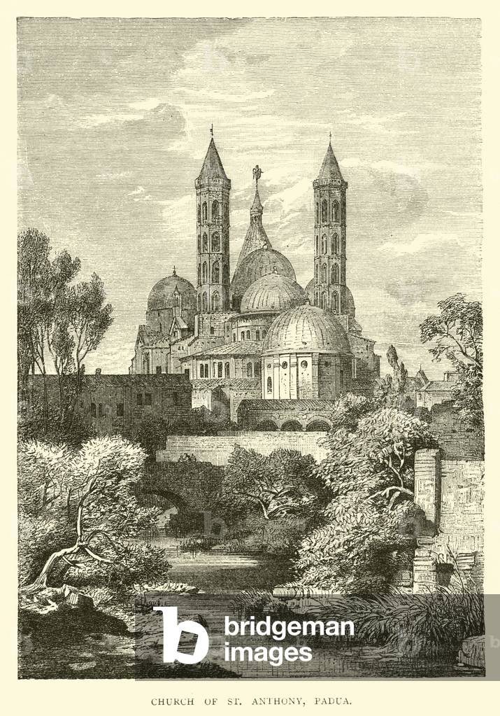 Church of St Anthony, Padua (engraving)