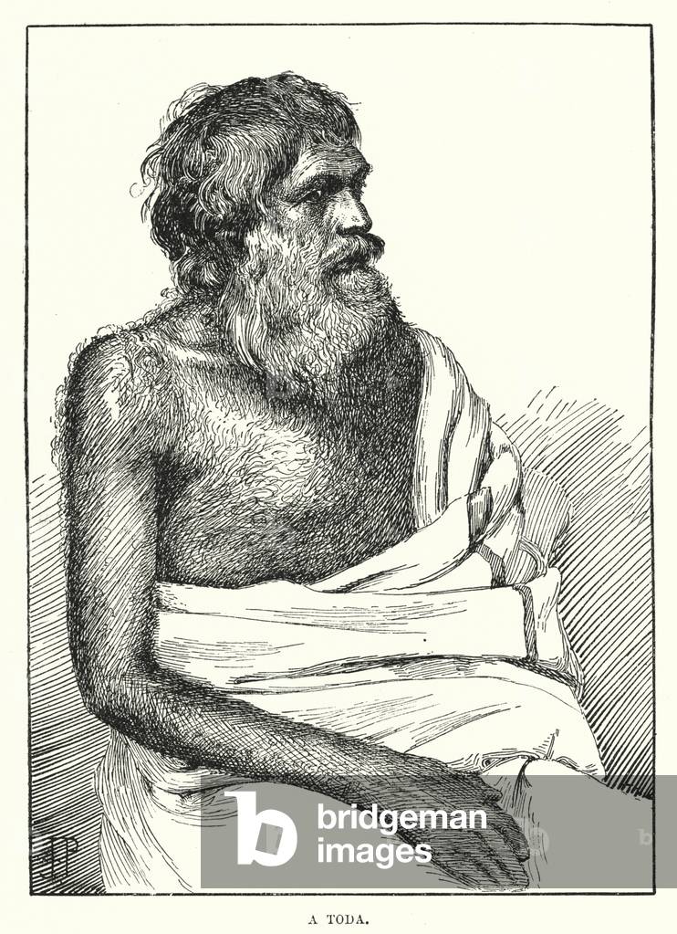 India: A Toda (engraving)