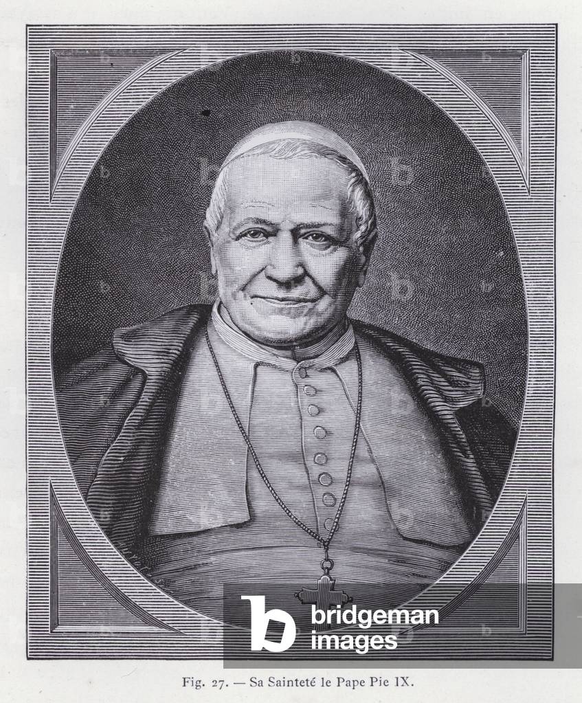 Sa Saintete le Pape Pie IX (engraving)