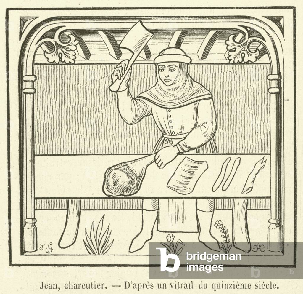 Jean, charcutier (engraving)