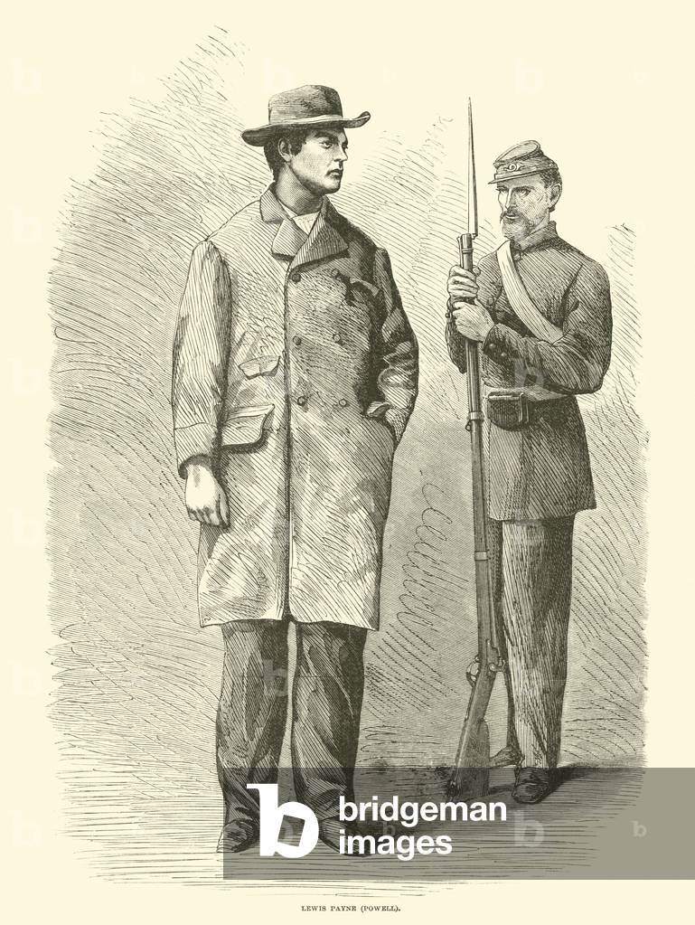 Lewis Payne (Powell), April 1865 (engraving)
