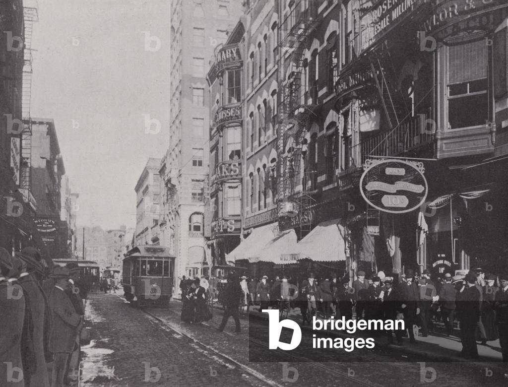 Providence, Rhode Island: Westminster Street (b/w photo)