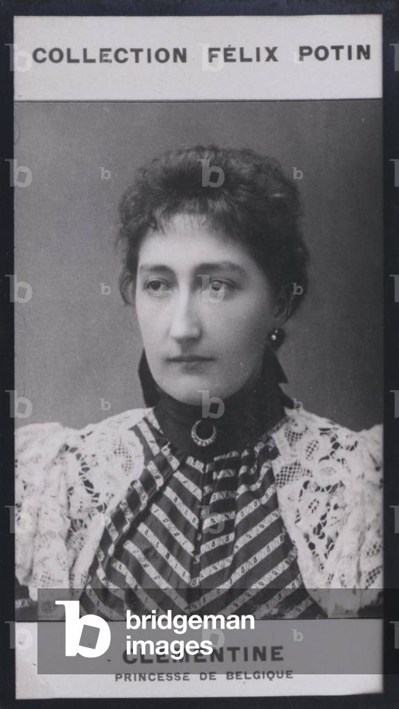 Clementine, Princesse De Belgique (1872) (b/w photo)