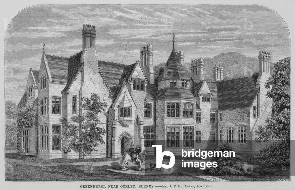 Greenhurst, near Ockley, Surrey (engraving)