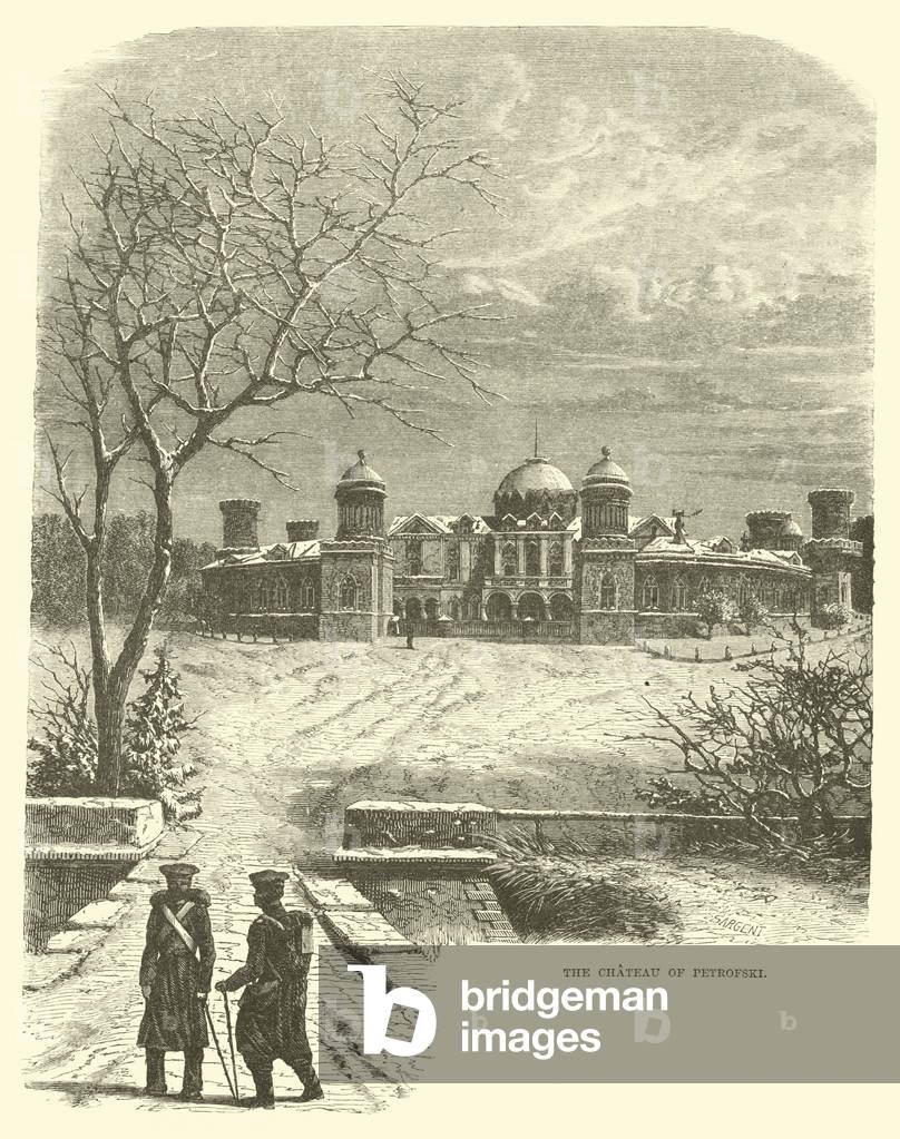 The Chateau of Petrofski (engraving)
