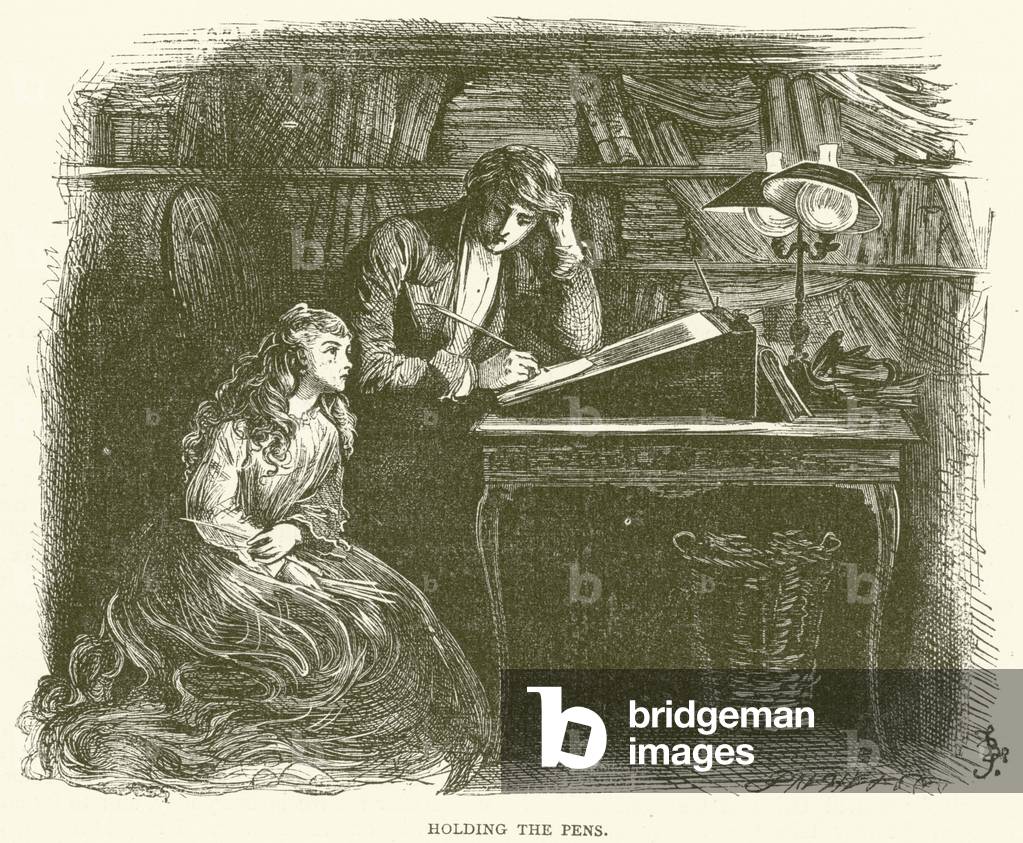 Illustration for David Copperfield (engraving)