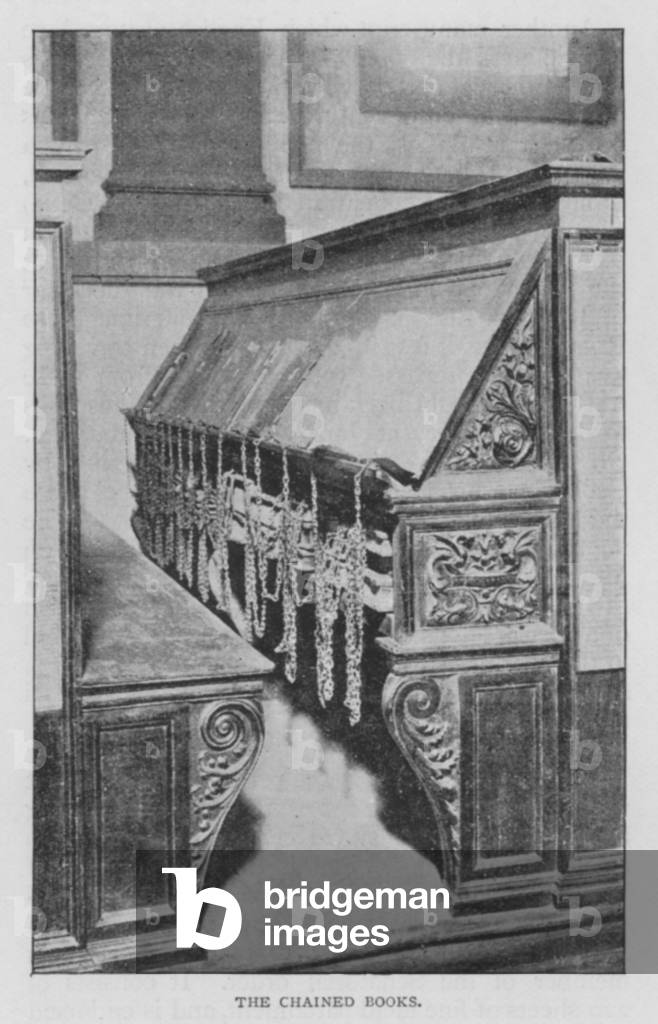 The Chained Books (engraving)