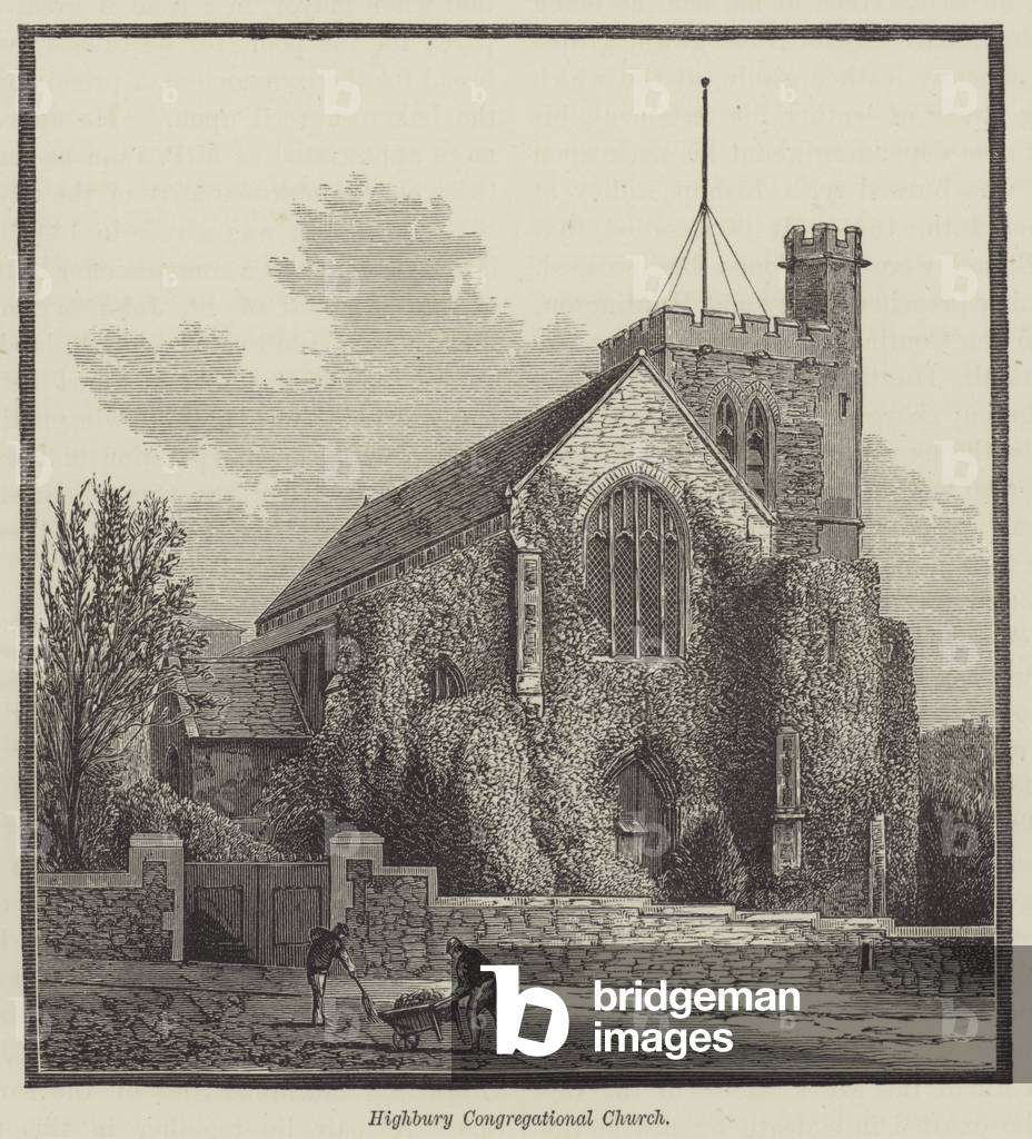 Highbury Congregational Church (engraving)