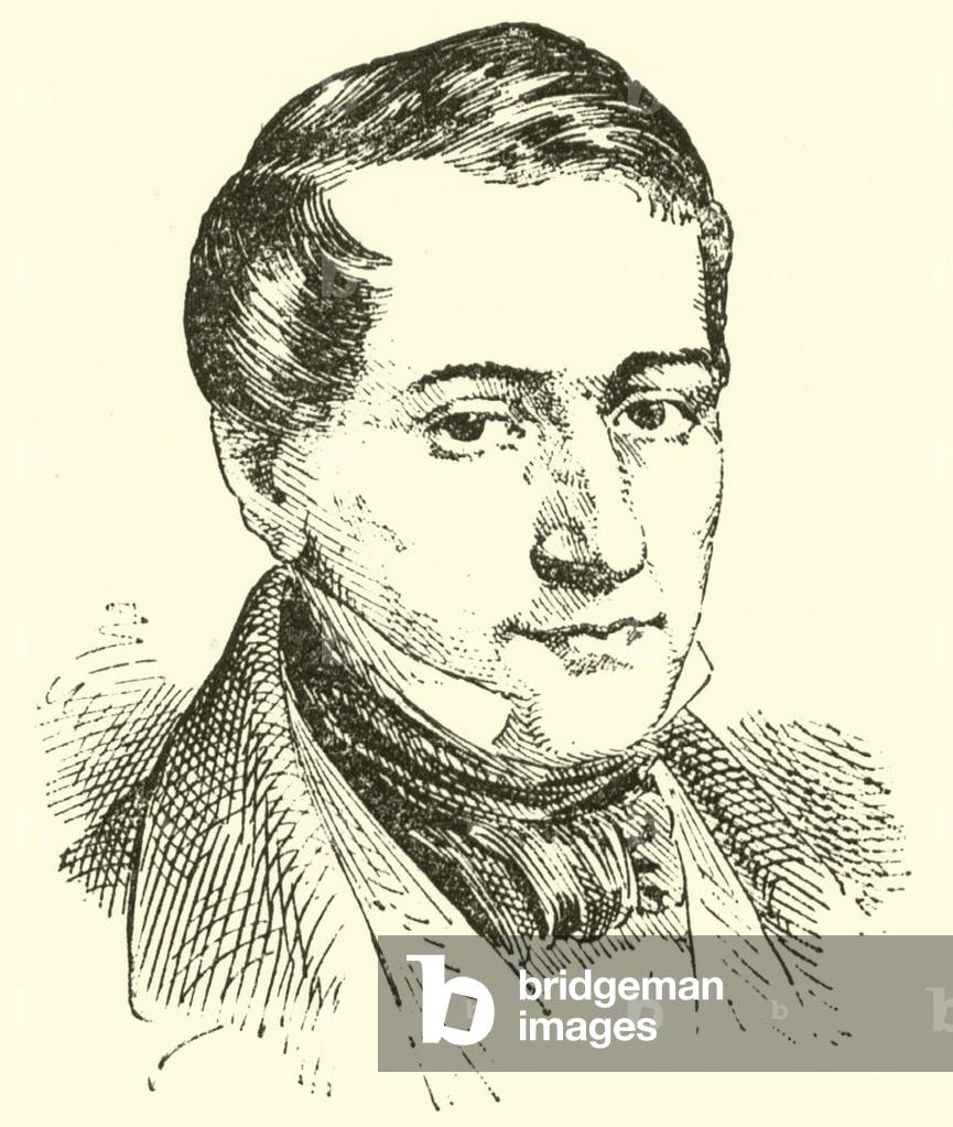 (Carl) Otto (Ehrenfried) Nicolai, 1810-1849 (engraving)