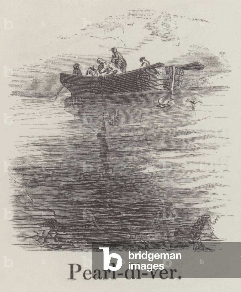 Pearl diver (engraving)