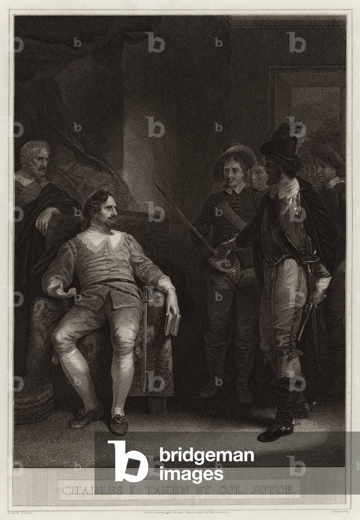 Charles I taken by Col Joyce (engraving)