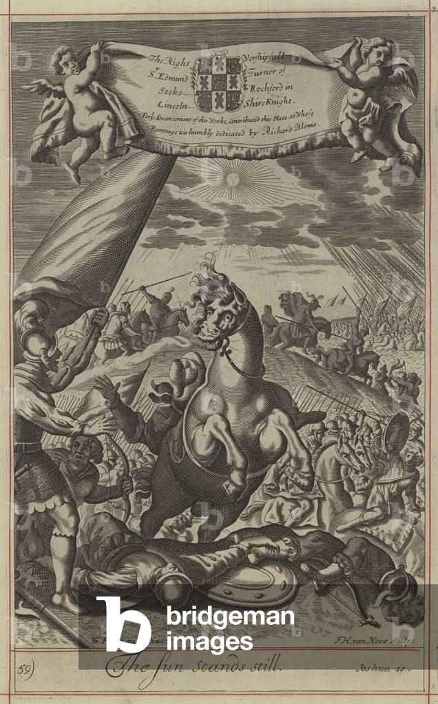The Sun stands still (engraving)