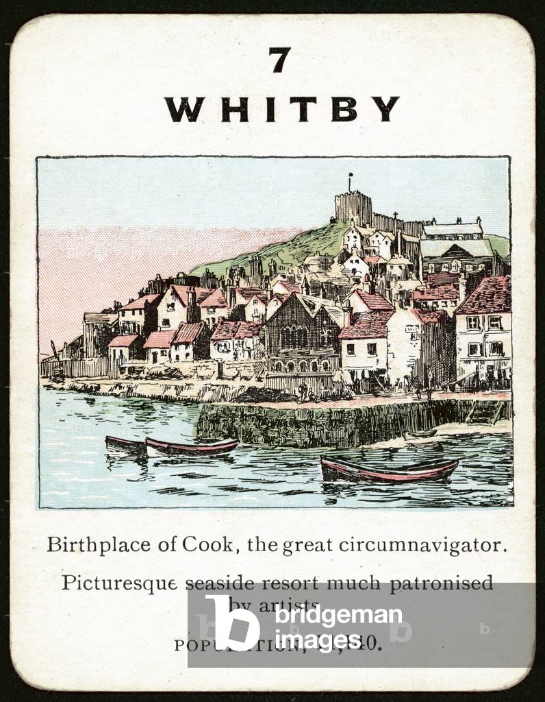 Whitby (colour litho)