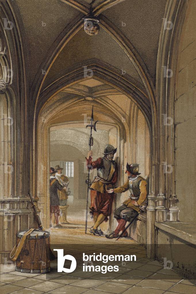 Keeping Guard (chromolitho)