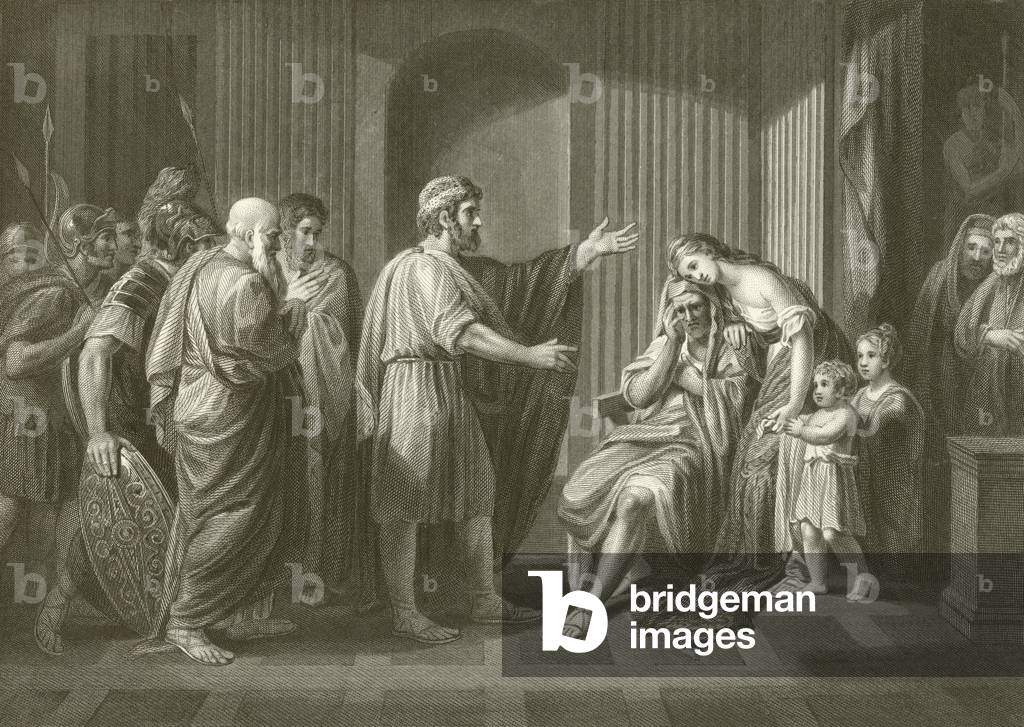 Banishment of Cleombrotus (engraving)