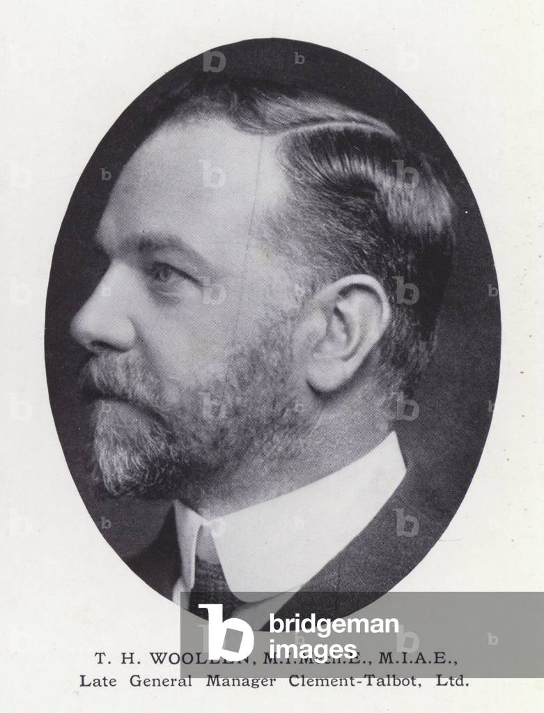 Prominent Men of London: T H Woollen (b/w photo)