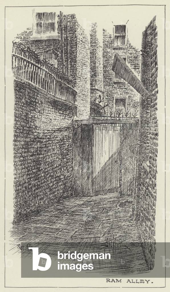 Ram Alley (litho)
