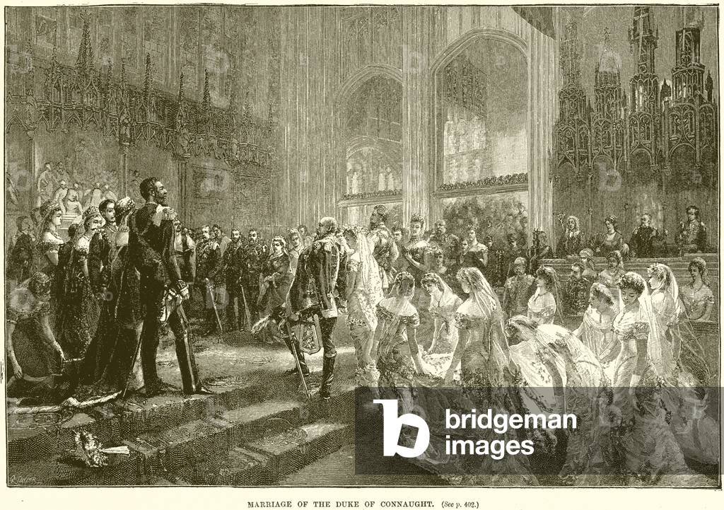 Marriage of the Duke of Connaught (engraving)