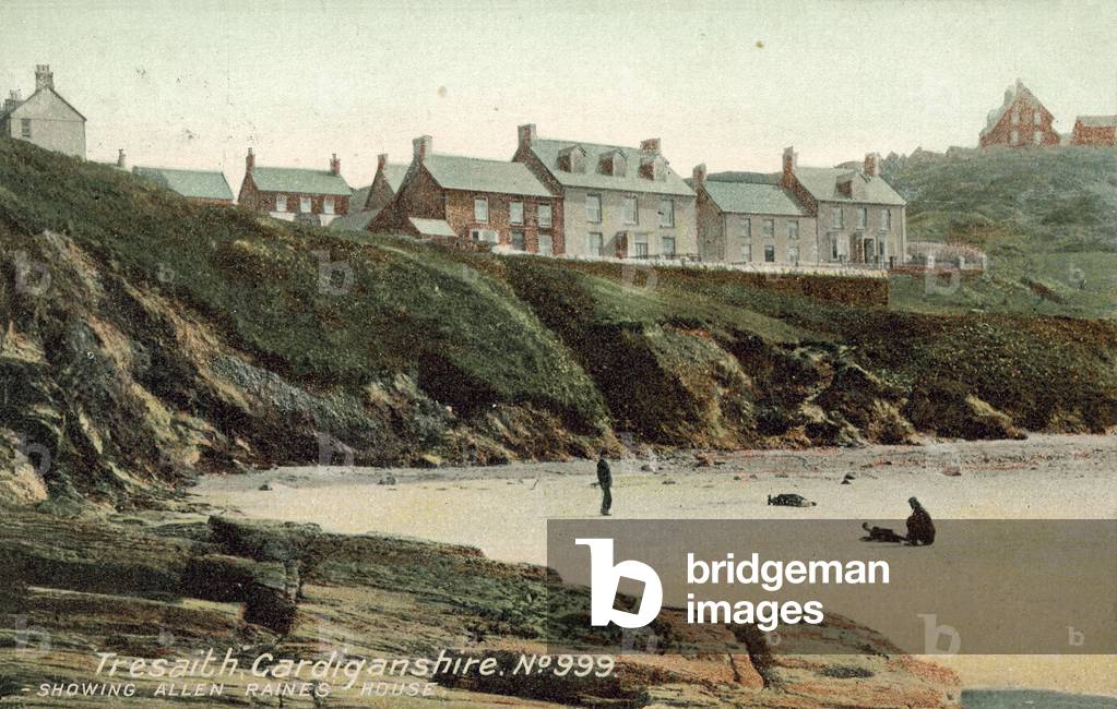 Allen Raines' House, Tresaith, Cardiganshire (colour photo)