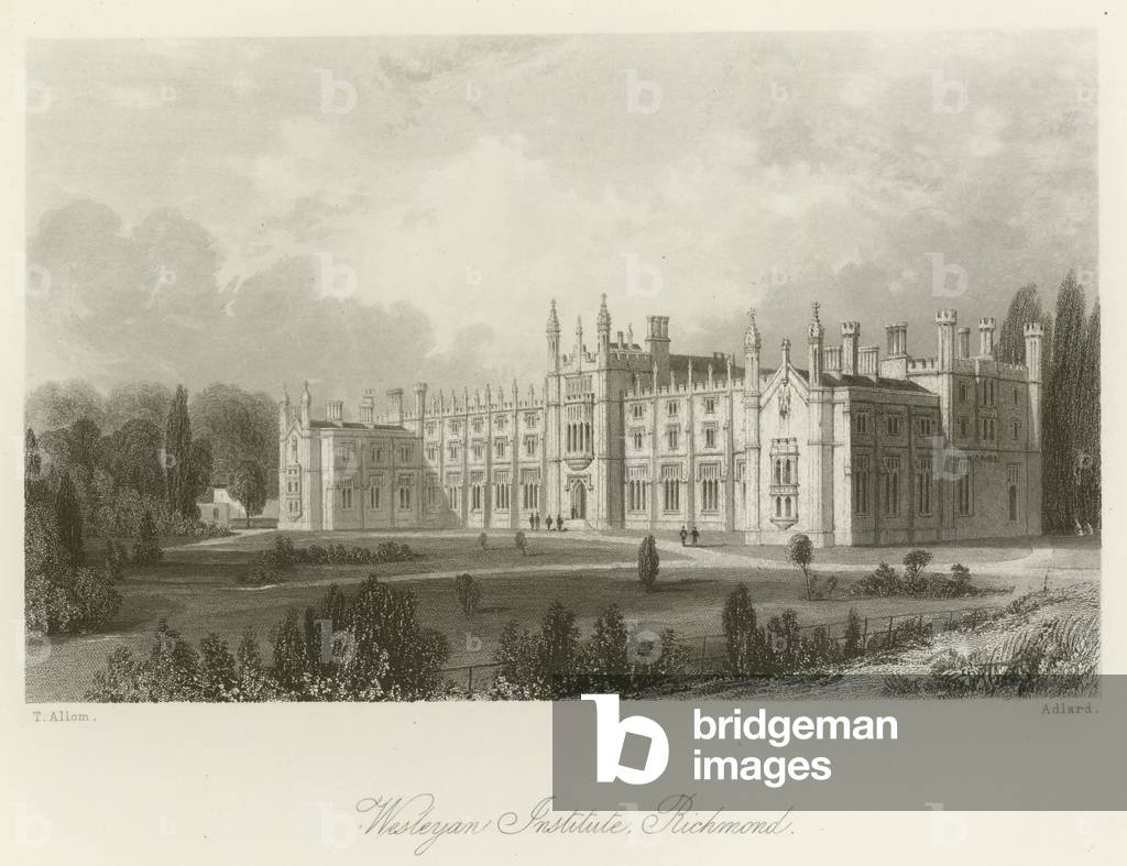 Wesleyan Institute, Richmond (engraving)