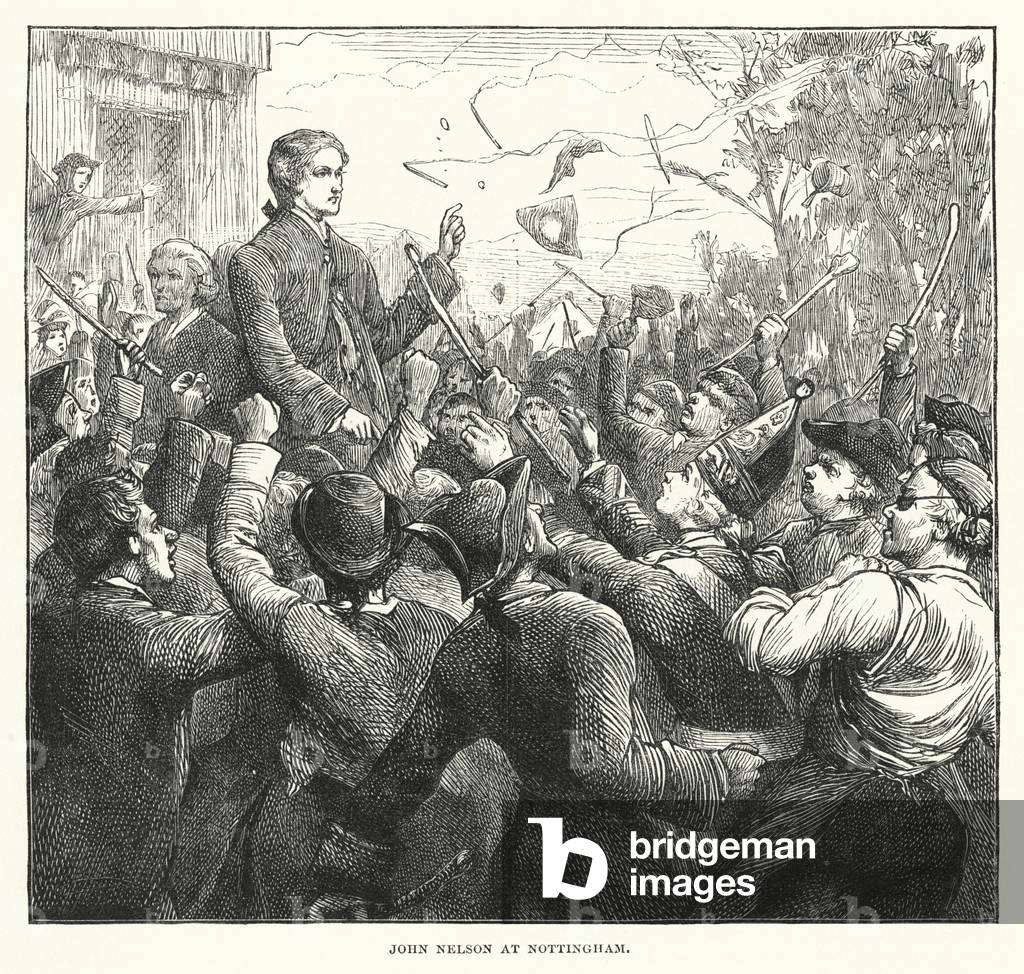 John Nelson at Nottingham (engraving)