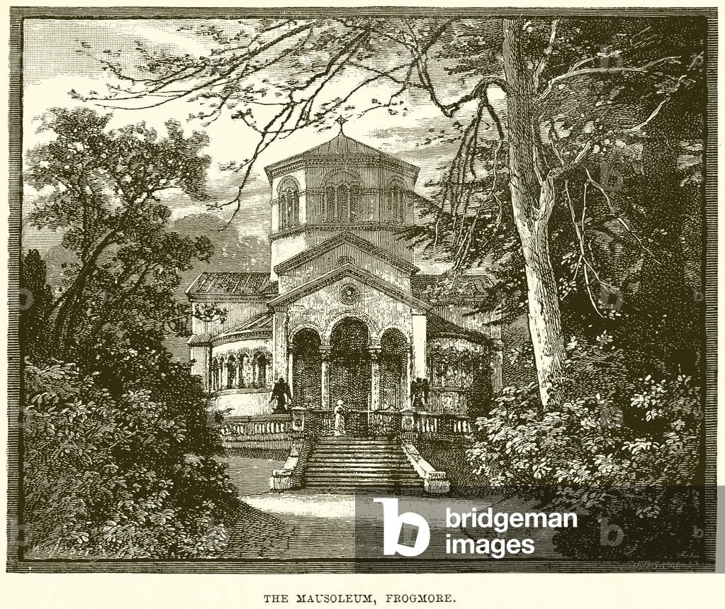 The Mausoleum, Frogmore (engraving)