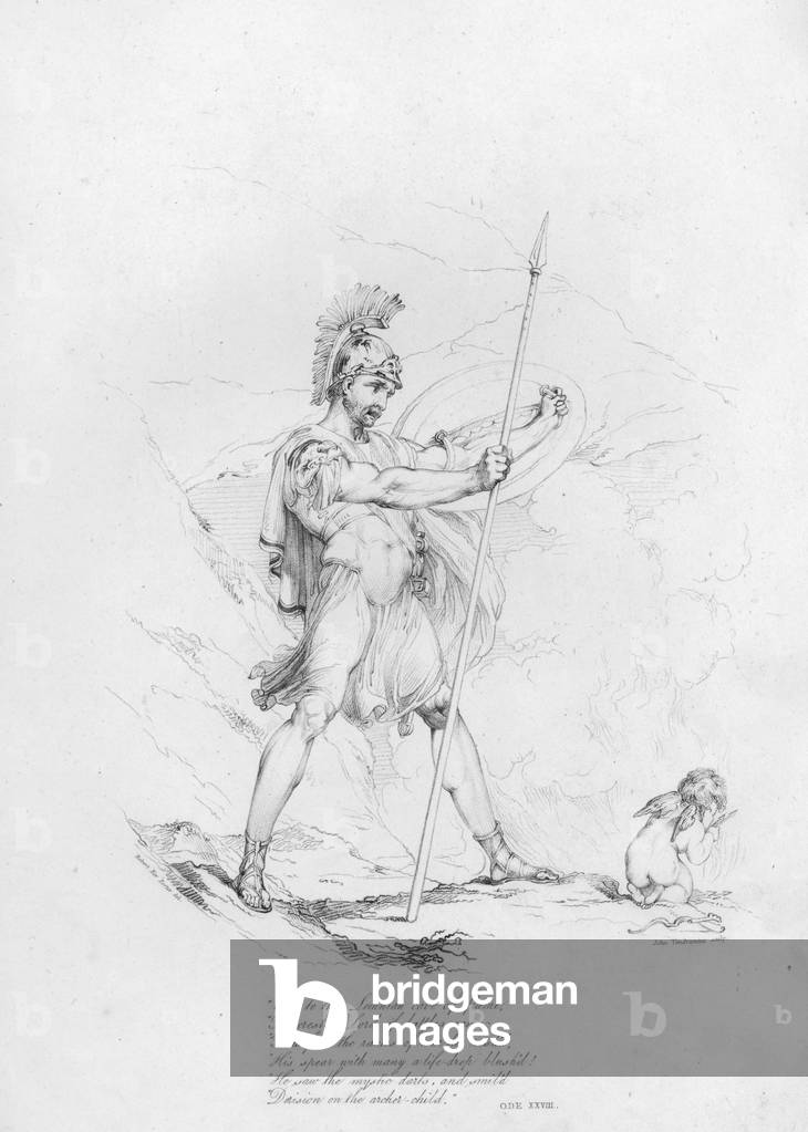 Anacreon, Ode XXVIII (engraving)