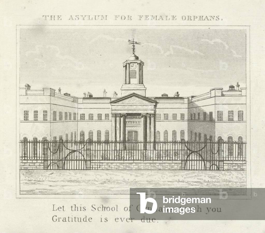 The Asylum for Female Orphans (engraving)