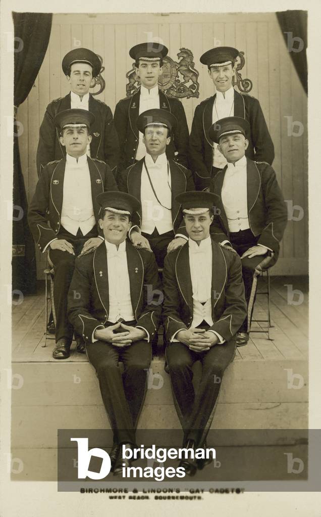 Birchmore & Lindon's Gay Cadets (b/w photo)