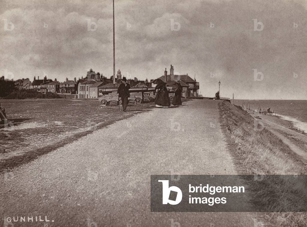Southwold: Gunhill (b/w photo)